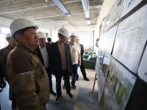 Строительство Сунтарского лицея-интерната планируют завершить до конца года