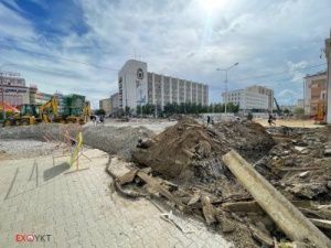 Дорожный ремонт продолжается в Якутске