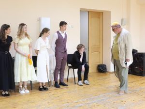 В Русском театре им. А.С. Пушкина состоялось прослушивание претендентов на поступление в Театральный институт имени Б. Щукина 