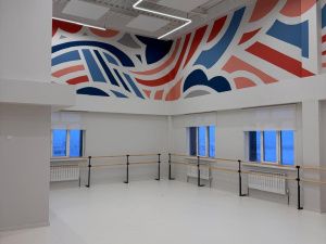 Архитектура и дизайн дополнительного здания Мархинской СОШ №1