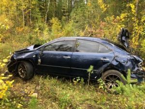 В Якутии водитель заснул за рулем и попал в ДТП