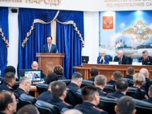 Айсен Николаев принял участие в работе расширенной коллегии МВД по РС (Я)