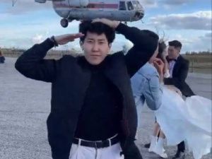 В МЧС Якутии прокомментировали прилет вертолета Ми-8 на свадьбу якутских блогеров