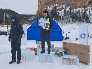 В Якутии прошёл первый республиканский ледовый забег «Ленские столбы»