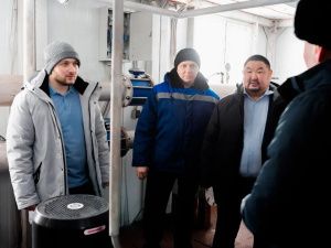Новую котельную для специализированного дома-интерната для престарелых и инвалидов открыли в Олекминске