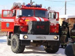 В Якутске произошел пожар в 12-этажном жилом доме