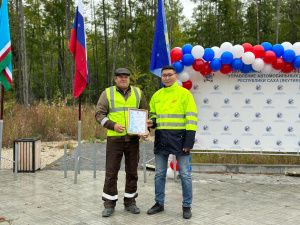 Новая дорога связала город Якутск с Хангаласским районом