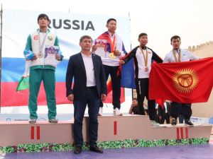 Министр спорта РФ Олег Матыцин посетил чемпионат мира по мас-рестлингу в Узбекистане