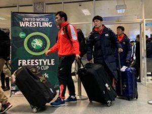 Борцы из Японии прилетели в Якутск для участия в Кубке мира