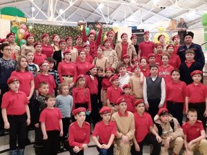 Первыми зрителями фильма «Калашников» по праву стали юнармейцы Алданского района