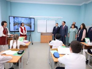 С открытием нового корпуса Мохсоголлохская школа перешла на односменное обучение