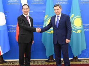Глава Якутии встретился с премьер-министром Республики Казахстан