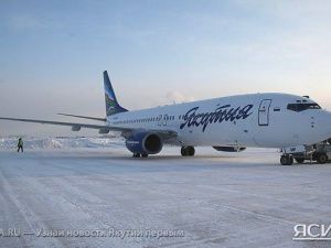 Боинг авиакомпании «Якутия» не мог совершить посадку из-за тумана