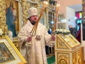 Архиерейские богослужения Рождественского сочельника в Преображенском соборе