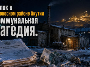 Поселок в золотоносном районе Якутии и коммунальная трагедия
