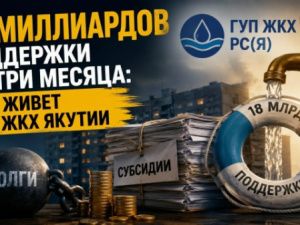 18 миллиардов поддержки за три месяца: чем живет ГУП ЖКХ Якутии