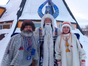 Якутский властелин холода Чысхаан принял участие в фестивале «Морозко» в Мурманской области