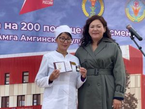 В Амге установили первую сваю поликлиники на 200 посещений в смену