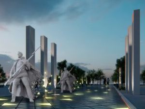 В Якутске начали строительные работы в Парке Победы