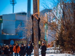 В Якутске встретили весну