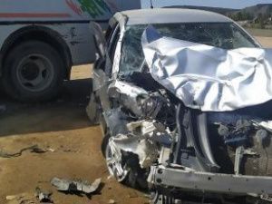 В Якутске пьяный автовладелец врезался в автобус