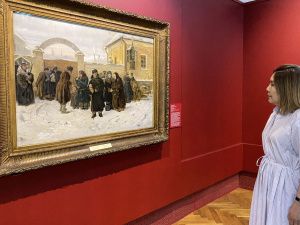 Сотрудники УФСИН посетили выставку «Сокровища Третьяковской галереи»