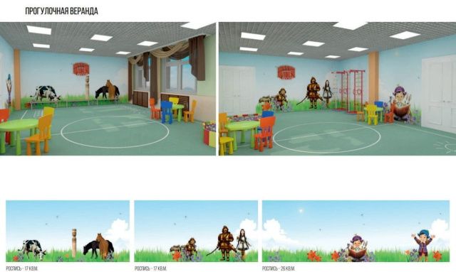 В с. Абага Амгинского улуса строится школа-сад