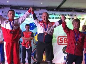 Владимир Балынец стал абсолютным чемпионом Европы по пауэрлифтингу