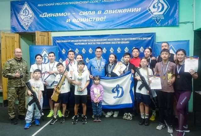 Семья якутского пожарного показала класс в спорте