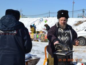 Марха, встречает весну!