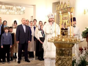 Семья Героя России Дмитрия Егорова встретилась с Владимиром Путиным