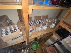 В Якутске обнаружено и изъято более пяти тысяч бутылок контрафактной водки