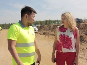 Евгений Григорьев проверил гарантийные работы на объектах дорожного строительства в микрорайоне Марха