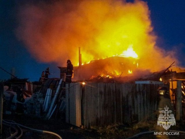 В Амгинском улусе на пожаре пострадал подросток