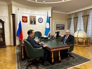 Айсен Николаев провел рабочую встречу с Вячеславом  Штыровым в Москве