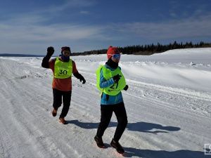 В Якутии прошёл первый республиканский ледовый забег «Ленские столбы»
