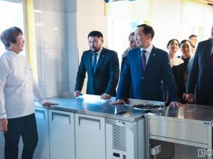 Дополнительное здание средней школы открыли в селе Хатассы