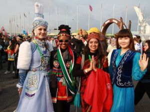 Фоторепортаж: якутяне приняли участие в шествии молодежи мира в Сочи