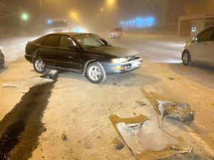 В Якутске нетрезвый мужчина, попытавшись совершить угон автомобиля, спровоцировал ДТП