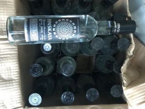 Изъято более 13000 немаркированных бутылок водки