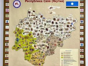 Якутские мастерицы представят вышитую карту республики в Чувашии