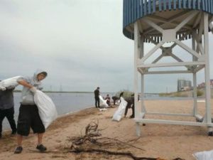 Ведется подготовка к ближайшему открытию пляжа в Якутске