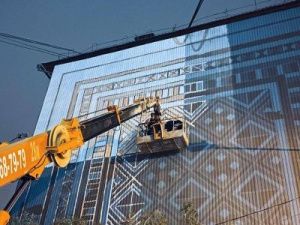 Новый мурал появится на улице Ломоносова в Якутске