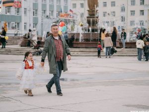 Праздник детства состоялся на площади Орджоникидзе в Якутске