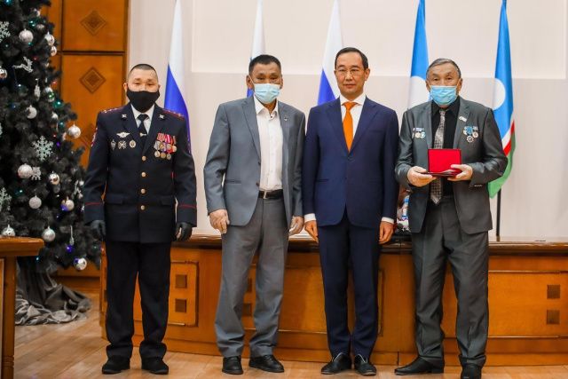 В День Героев Отечества Глава Якутии вручил награды