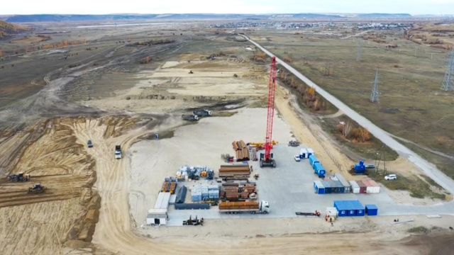 До конца года установят до 50 буронабивных свай для Ленского моста в районе Якутска