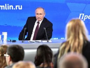 Кремль сам выберет журналистов на большую пресс-конференцию Путина 23 декабря