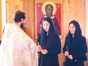 В Октемцах прошла заупокойная Божественная литургия