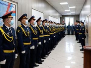 В отделе по конвоированию проведено торжественное мероприятие 