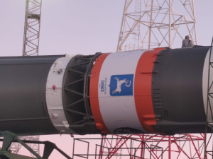 С Байконура в космос запустили ракету с изображениями гербов Якутии и Вилюйска